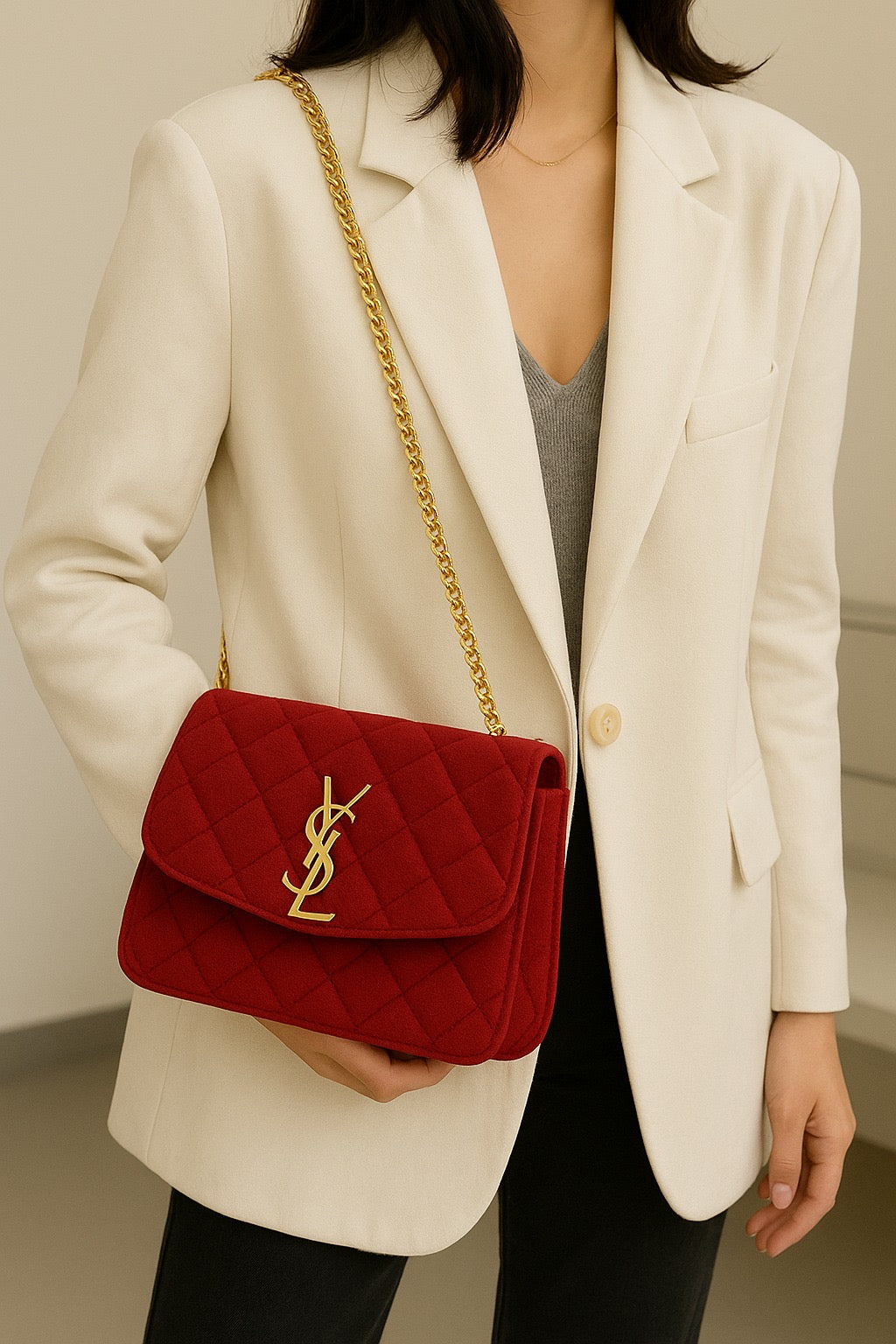 Velvet glamour