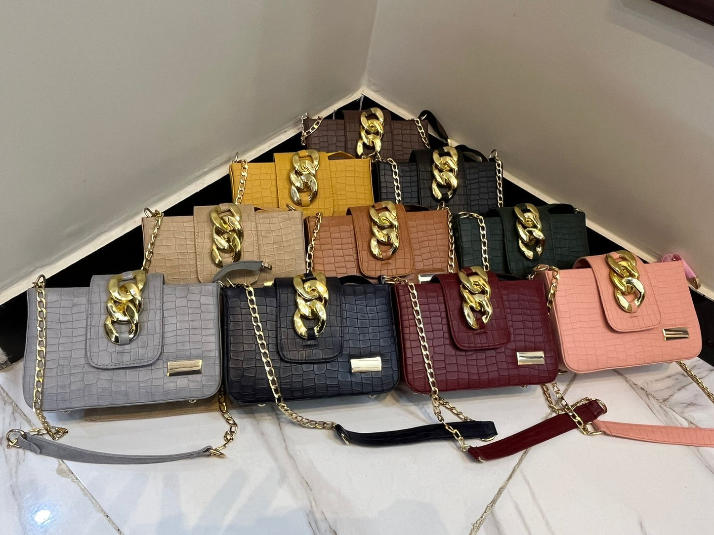 crocodile crossbody